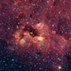 Image for article titled Spitzer's Newest Nebula is a Rorschach Inkblot Test in the Stars
